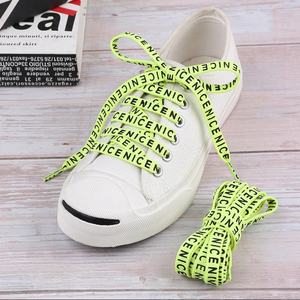 Fashion Classic Flat <b>Shoelaces</b> with Printed Letters Personalized Accessories for Casual Sneakers and Versatile Everyday Style - Product Image 6