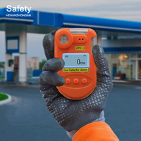 Alarme de détecteur de gaz unique Portable pour oxygène ozone CO2 azote H2S Butane Propane GPL gaz combustibles naturels analyseurs de gaz