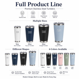 Custom Logo 20oz Compact Vacuum Insulated Tumbler 304 Stainless Steel Travel Mug with Straw for <b>Hot</b> and Cold Beverages Daily - Product Image 6