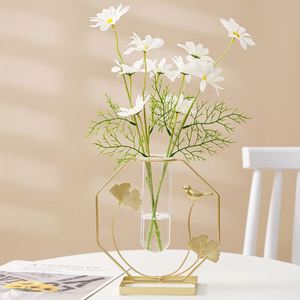 Vase à fleurs en fer forgé style nordique, prix promotionnel, décoration intérieure, vase décoratif pour fleurs - Product Image 4