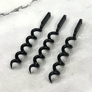 Accessoires d'ouvre-bouteille de vin personnalisables en usine, tire-bouchon à vis en acier inoxydable pour amateurs de bois, kits d'ouvre-bouteille de vin DIY - Product Image 4
