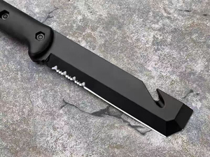 Cuchillo de Camping Kabbah LS058 de Acero Inoxidable con Mango G10, Personalizable para Uso OEM - Product Image 2