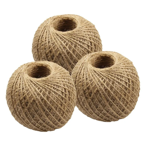 3mm Thick Black Natural Jute <strong>Twine</strong>, Garden <strong>Twine</strong> Heavy Duty Industrial Packing Materials <strong>String</strong> Wrapping - Product Image 4