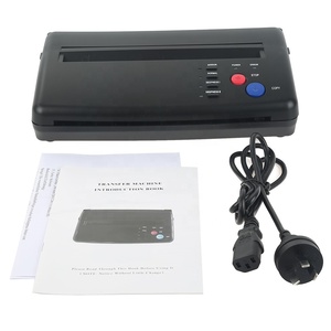 YABA Original Pochoir Imprimante <span class=keywords><strong>Tatouage</strong></span> <span class=keywords><strong>Machine</strong></span> Thermique avec 10pcs Papier De Transfert De Qualité Supérieure - Product Image 1