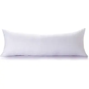 定制尺寸100% 棉防绒233TC外壳100% 涤纶填充长身枕头