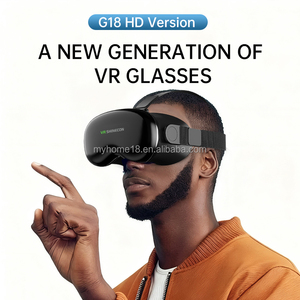 Gafas de <span class=keywords><strong>Realidad</strong></span> <span class=keywords><strong>Virtual</strong></span> con Auriculares, Gafas 3D Independientes, <span class=keywords><strong>Realidad</strong></span> <span class=keywords><strong>Virtual</strong></span> para <span class=keywords><strong>Juegos</strong></span> 3D, <span class=keywords><strong>Juegos</strong></span> Reales, <span class=keywords><strong>Realidad</strong></span> <span class=keywords><strong>Virtual</strong></span>, VR Box G18 - Product Image 4