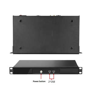 BKHD 1U Rack Mount C612 RS232 RS485 2Lan Port Routeur souple Intel I3 I5 I7 Lan pfSense Ubuntu CentOS OpenWrt Firewall - Product Image 4