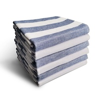 Serviette de table de Style nordique, pas cher, teint en fil, 100% pur coton, tapis de table, serviette en coton