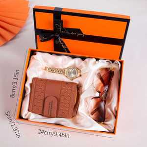 Gift <b>Set</b> Wallet <b>Watch</b> Sunglasses Box Exquisite Valentine'S Day Gift For Girlfriend - Product Image 1