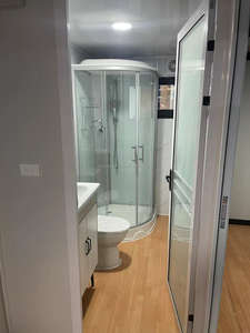 Chine Hôtel Maisons modulaires préfabriquées 20 pieds 40 pieds Conteneurs en verre <span class=keywords><strong>Maison</strong></span> extensible à vendre - Product Image 4