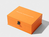 Boîte cadeau de chocolats d'Halloween en forme de crâne avec logo imprimé et ruban - Fabricant personnalisé, vente en gros et présentoir de détail