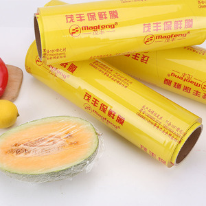 Envoltura de Plástico PVC, Film Transparente de Grado Alimenticio, Antivaho, Alta Claridad, Autoadhesivo, Film Estirable para Envasado de Frutas y Verduras - Product Image 4