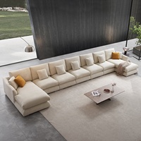 Neuankömmling Fundas Comfort Sofas 7-Sitzer Stoff Italienische klassische Wohnzimmer möbel Sofa Set