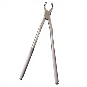 Premium Equine Molar Extraction Forceps with Serrated Jaws Horse Dental Surgical Instrument Veterinary Surgical Instrument - Product Image 1