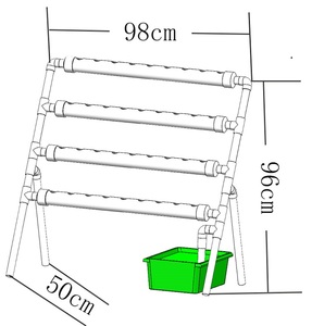 Sistema Hidropónico Automatizado para Invernadero NFT, Puede Cultivar Microgreens - Product Image 4