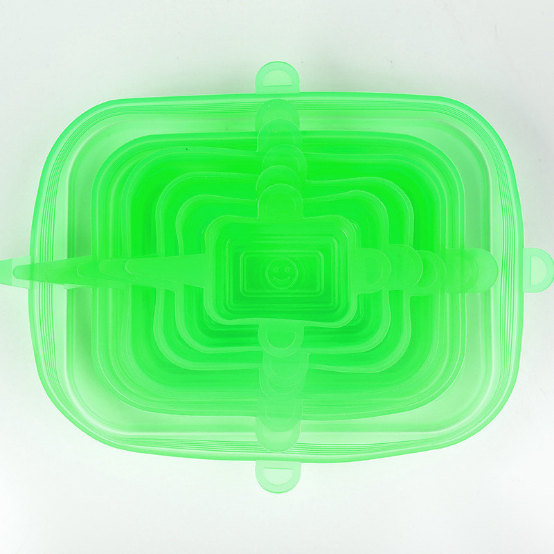 Green 6-piece set square