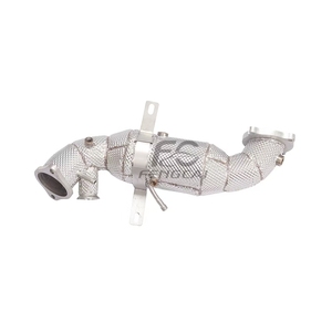 Tuberías de Escape de Alta Calidad para Automóviles, Fabricadas en Acero Inoxidable Ss304 con Protección Térmica para Alfa Romeo <span class=keywords><strong>Stelvio</strong></span> 2.0T 2017-2021, Mayor Respuesta del Acelerador - Product Image 4