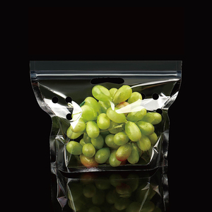 Factory direct fruit and vegetables <b>transparent</b> breathable hand zipper <b>bag</b> <b>bag</b> thick breathable handbag - Product Image 6