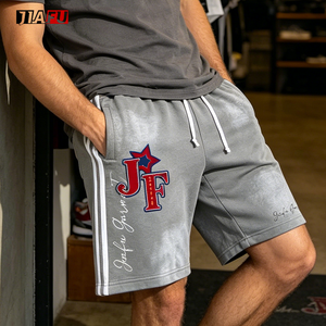 <span class=keywords><strong>Pantaloncini</strong></span> Jogger da <span class=keywords><strong>Uomo</strong></span> Casual Larghi <span class=keywords><strong>con</strong></span> Logo Personalizzato di Alta Qualità, Abbigliamento Sportivo all'Ingrosso, Produttore di Abbigliamento Attivo - Product Image 1