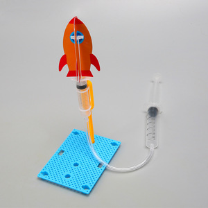 Lanzador de Cohetes Manual DIY, Juguete Educativo con Materiales de Dinámica Física para Estudiantes de <span class=keywords><strong>Primaria</strong></span> <span class=keywords><strong>y</strong></span> <span class=keywords><strong>Secundaria</strong></span> - Product Image 2