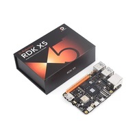 Kits de cartes de développement - Plateforme robotique RDK X5 10 TOPS, processeur 8 cœurs A55, mémoire 4 Go/8 Go, GPU 32 Go Flops, système d'exploitation RDK pour robot ROS