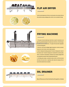 Machine automatique de croustilles de pomme de terre de meilleure vente de QD certifiée CE <span class=keywords><strong>pour</strong></span> les <span class=keywords><strong>frites</strong></span> surgelées faisant <span class=keywords><strong>pour</strong></span> la matière première de fruit - Product Image 5