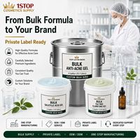 Crème Gel Hydratante Correctrice Anti-Taches pour Femmes et Hommes à l'Acide Azélaïque et Glycérine, Sans Parfum, Base Personnalisable avec Vos Actifs
