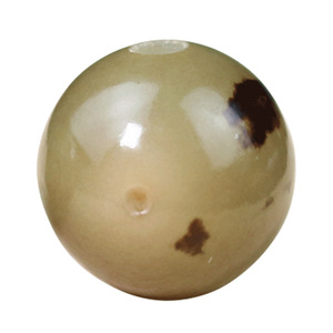 Perles de racine de Bodhi, perles rondes polies de 13mm, pour bracelets et perles de prière à faire soi-même - Product Image 3