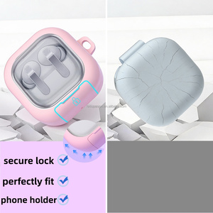 Funda Protectora para Auriculares <span class=keywords><strong>Samsung</strong></span> <span class=keywords><strong>Galaxy</strong></span> <span class=keywords><strong>Buds</strong></span> 4 <span class=keywords><strong>Pro</strong></span> con Llavero, Funda para Auriculares <span class=keywords><strong>Galaxy</strong></span> Buds4 2026 - Product Image 5
