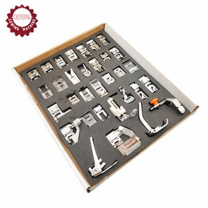 Ensemble de <span class=keywords><strong>pieds</strong></span> <span class=keywords><strong>presseurs</strong></span> <span class=keywords><strong>32</strong></span> pièces - Kit de <span class=keywords><strong>pieds</strong></span> <span class=keywords><strong>presseurs</strong></span> pour machine à coudre avec manuel, avec fentes numérotées pour une organisation facile et soignée - Product Image 4