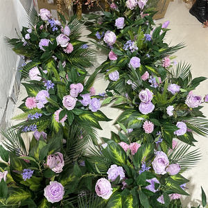 Fournitures de décoration de mariage IFG Offre Spéciale feuilles de verdure plus hautes arrangements floraux pour décor de cadre en arc - Product Image 6