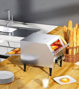 Multifunctional Stainless Steel Vertical Conveyor Chain Motor Core Component Hamburger Bun <b>Toaster</b> Machine for Grain Making - Product Image 2