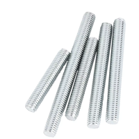 Galvanized Zinc Finish Steel Metric Threaded Rods Left-handed M3-M20 Screws Bolts and Studs General Industry Use YIQUAN SZ0ZE