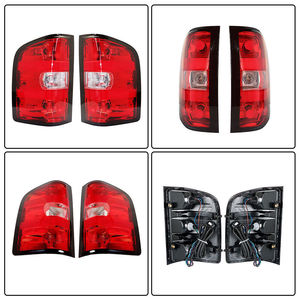 Luces Traseras de Repuesto con Bombillas Halógenas para Modelos Chevrolet Silverado 2007-2013, Izquierda y Derecha, Nuevas, PCABS - Product Image 5