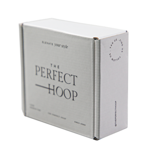 Caja de Cartón Corrugado Plegable Personalizada <span class=keywords><strong>para</strong></span> Pendientes de Aro, Joyería Pequeña, Embalaje de Regalo, Cartón de Envío, Venta al Por Mayor - Product Image 1