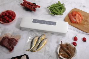 เครื่องซีลถุงอาหารสุญญากาศแบบพกพาขนาดเล็กเครื่องม้วนบรรจุภัณฑ์สุญญากาศแบบที่<span class=keywords><strong>สอง</strong></span>อัพเกรดพลาสติกไฟฟ้า - Product Image 4