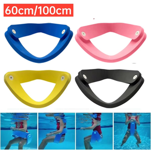 Chaise longue flottante portable 60/100 cm, hamac aquatique, siège pliable pour piscine et fêtes aquatiques - Product Image 4