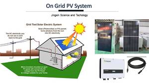 Système solaire domestique complet de 30 kW sur réseau, en silicium monocristallin - Product Image 2