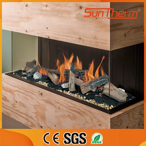 Accessoires de cheminée au <span class=keywords><strong>bio</strong></span> éthanol en bois céramique de style moderne - Product Image 4