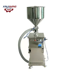 Semi Automatic Vertical Piston Small Water Tube Syringe Spouted Pouch Toothpaste Filling Machine