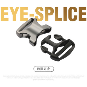 หัวเข็มขัดล็อคอัตโนมัติ Jiuyuan ทำจากโลหะผสมสังกะสี สีดำและสีเงิน สำหรับกระเป๋า กระเป๋าถือสัตว์เลี้ยง สายรัดรองเท้า สปริง 2023 - Product Image 2