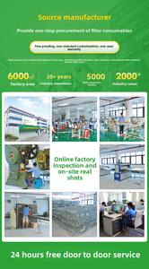 ไส้กรองอากาศแบบใหม่ ทนการกัดกร่อน F5-F9 สำหรับระบบปรับ<span class=keywords><strong>อากาศ</strong></span> ประสิทธิภาพ 99.95% รูพรุน 0.3 ไมครอน - Product Image 6
