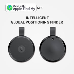 جهاز تتبع ذكي مقاوم للماء من السيليكون لتعقب الحيوانات الأليفة والمفاتيح والمحافظ والأمتعة، متوافق مع نظام تحديد المواقع العالمي لأجهزة آبل - Product Image 1