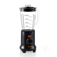 Mixeur Électrique RAF R.2866 400W 0.8L 19000RPM 4-en-1 avec Lames en Acier Inoxydable pour Smoothies, Jus et Utilisation Quotidienne en Cuisine