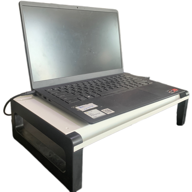 Factory Price 900mm Length Laptop Monitor Stand White and Black Computer Monitor Riser Stand for Office Use
