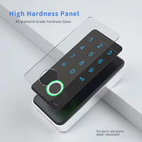 Serrure Intelligente Enrique à Empreinte Digitale, RFID et Code, Télécommande TT Lock pour Carte Mémoire, 4 Piles AAA, Matériau ABS de Qualité pour Armoire/Tiroir