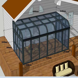 Casa all'aperto dome Star view trasparente casa di sole ombrello - Product Image 1