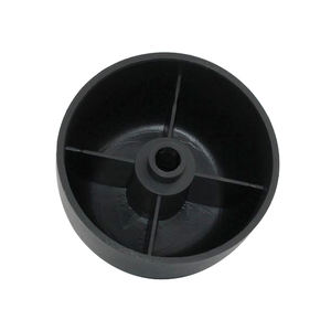 Pies redondos de plástico para muebles, 2 pulgadas, con tornillo M8, patas de sofá de plástico para muebles de exterior - Product Image 3