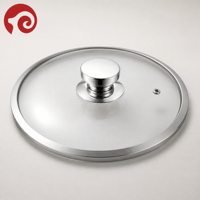 Bouton universel en bakélite, bouton en acier inoxydable, différents types de boutons pour couvercles de casseroles, couvercle en verre de 28 cm, Tampa De Vidro