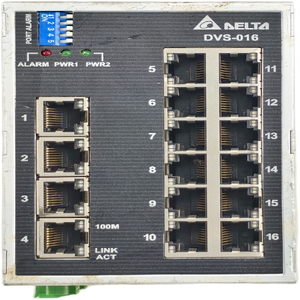 Nuevo Conmutador de <span class=keywords><strong>Red</strong></span> Sin Administración PLC <span class=keywords><strong>DVS</strong></span>-016W01 de 16 Puertos Ancho, Temperatura RJ45 - Product Image 1